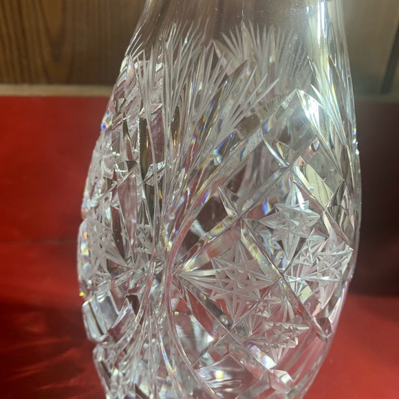 Beautiful 15” American Brilliant Cut Decanter With Stopper - Picture 5 of 11